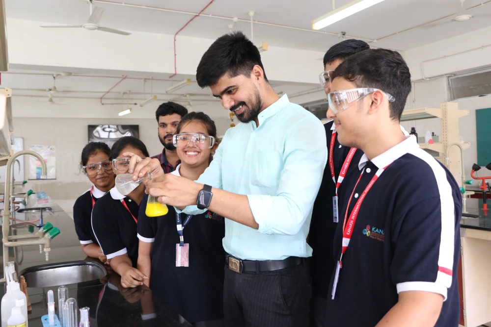 Cambridge ICE students at Kanakia International School